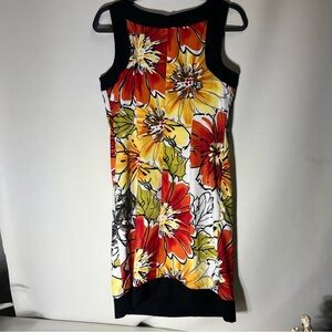 Floral Sleeveless Dress - Multicolor